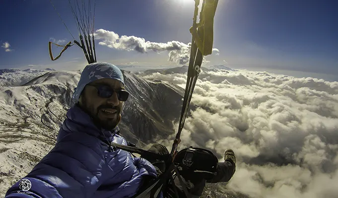 مصاحبه با خلبان‌های برتر پاراگلایدر