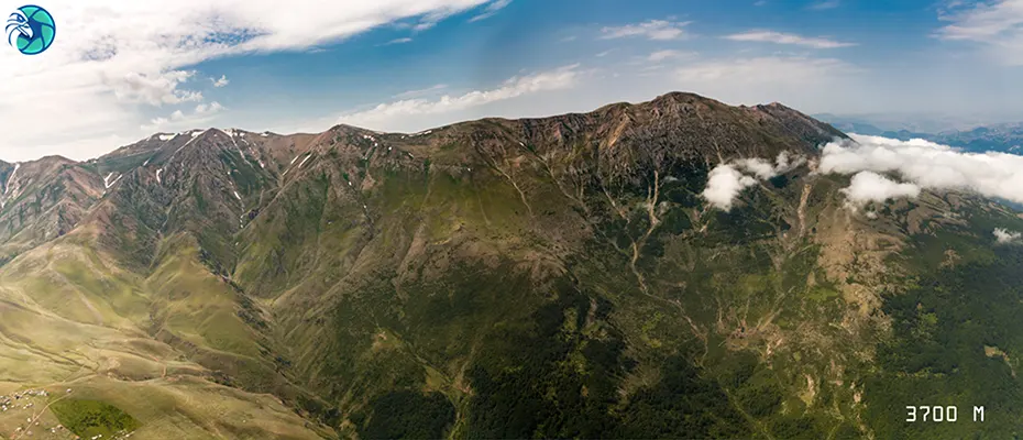 بلندترین سایت ایران قله سماموس 3771 متر