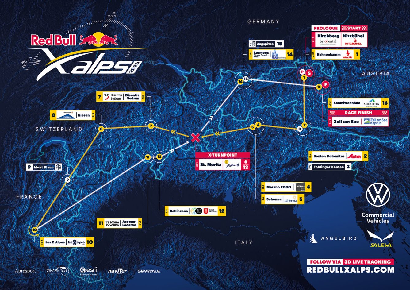 چالش نفس‌گیر Red Bull X-Alps 2025؛ مسیر، چالش‌ها و تجهیزات